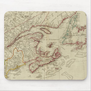 British colonies North America, New England Mouse Mat