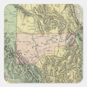 British Columbia 2 Square Sticker