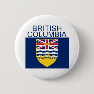 British Columbia 6 Cm Round Badge