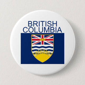 British Columbia 7.5 Cm Round Badge