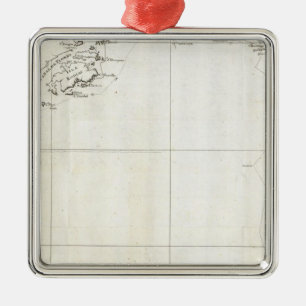 British, Columbia, Alaska Metal Tree Decoration