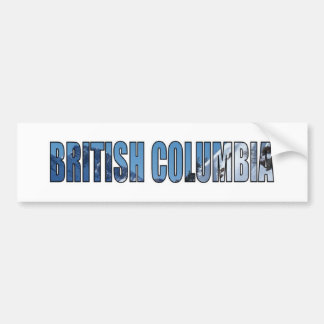 British Columbia Bumper Sticker