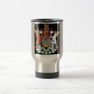 British Columbia (Canada) Coat of Arms Travel Mug
