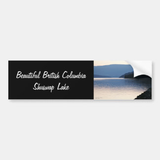 British Columbia Canada Shuswap Lake Bumper Sticker