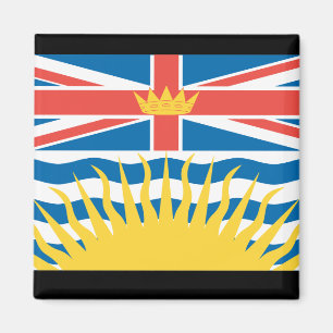 BRITISH COLUMBIA FLAG MAGNET
