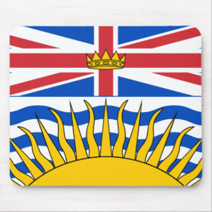 British Columbia Flag Mouse Mat