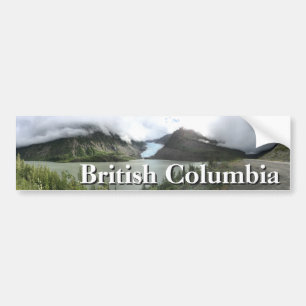 British Columbia Glaciers Bumper Sticker