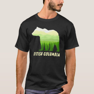 British Columbia Grizzly bear in forest of Canada T-Shirt