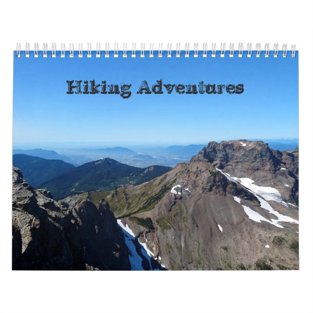 British Columbia Hiking Adventures Scenic  Calendar (Cover)