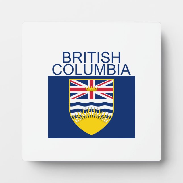British Columbia Plaque (Front)
