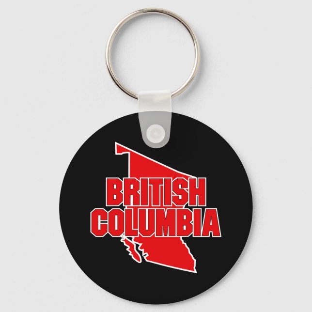 British Columbia Province Key Ring (Front)