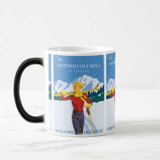 British Columbia Ski Adventure: Canada Travel Magic Mug