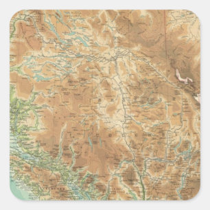 British Columbia Square Sticker