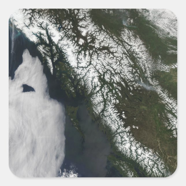 British Columbia Square Sticker (Front)