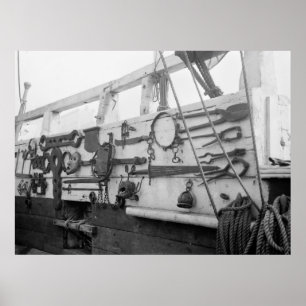 British Convict Ship, 1910s Poster