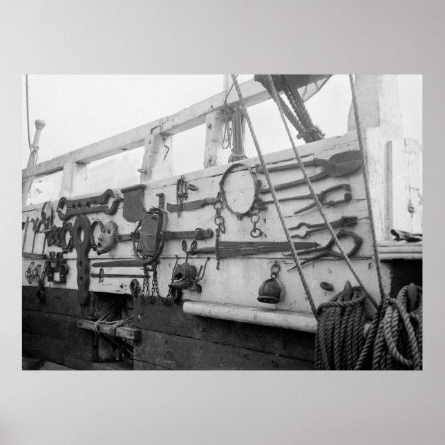 British Convict Ship, 1910s Poster (Front)