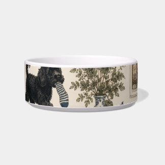 British Cottagecore Dog Bowl