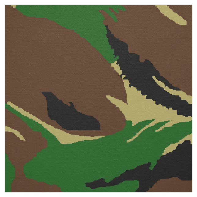 British DPM CAMO Fabric (Swatch)