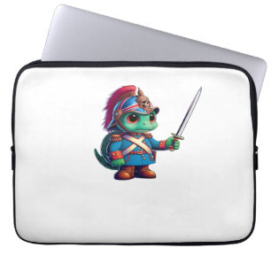 British Dragoon Defender Halloween's Regal Reptile Laptop Sleeve