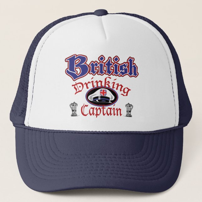 British Drinking Cptn Hat (Front)