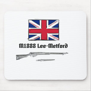 British Empire P1888 Lee Metford Rifle Mouse Mat