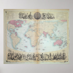 British Empire throughout the World Poster