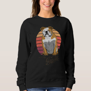 British English Bulldog Dog Breed 76 Sweatshirt