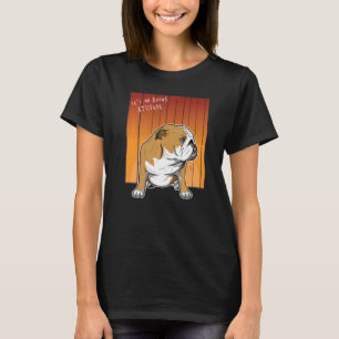 British English Bulldog Dog Breed 83 T-Shirt