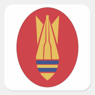 British EOD Square Sticker