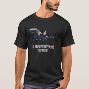 British Figher Aircraft Eurofighter Typhoon T-Shirt
