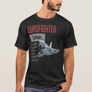 British Figher Aircraft Eurofighter Typhoon T-Shirt
