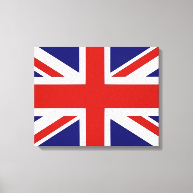 British flag canvas print (Front)