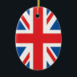 British Flag Ceramic Tree Decoration<br><div class="desc">The Funniest Ornaments,  T-shirts,  Hoodies,  Stickers,  Buttons and Novelty gifts from http://www.Shirtuosity.com.</div>