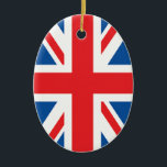 British Flag Ceramic Tree Decoration<br><div class="desc">The Funniest Ornaments,  T-shirts,  Hoodies,  Stickers,  Buttons and Novelty gifts from http://www.Shirtuosity.com.</div>