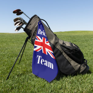 British Flag Customise British Team Golf Towel