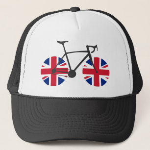 British Flag Cycling Trucker Hat