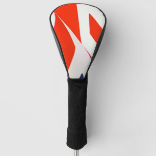 British flag detail golf head cover