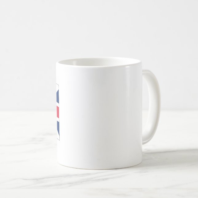 British Flag God Save The King Tea / Coffee Mug (Front Right)