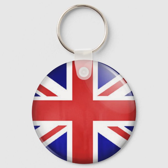 British Flag Key Chain by Burton (Front)