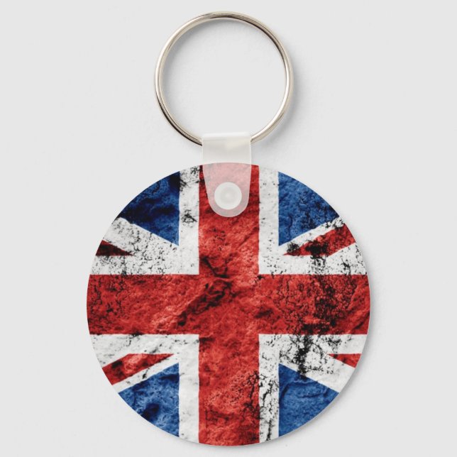 BRITISH FLAG KEY RING (Front)