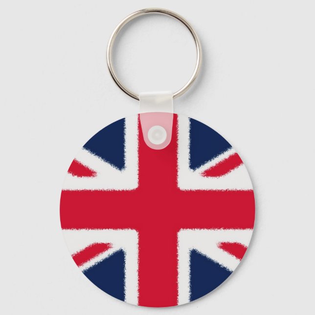 British Flag Key Ring (Front)