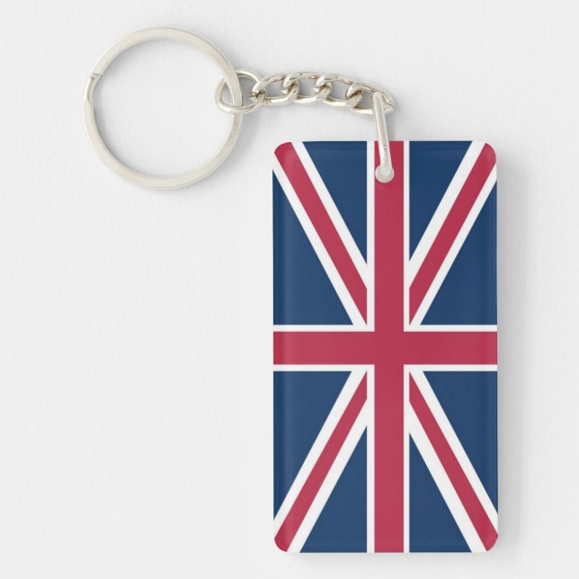 British flag key ring (Front)
