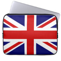 British flag laptop sleeve | Union Jack design
