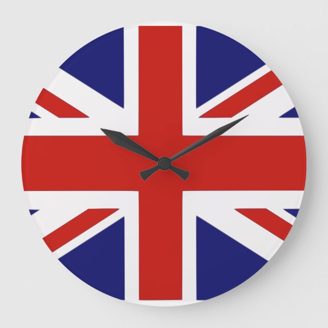 British flag large clock (Front)