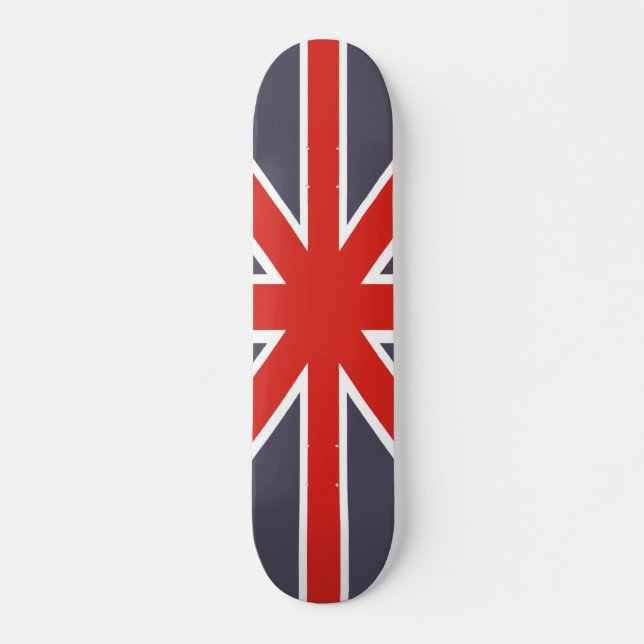 British Flag mini skateboard (Front)