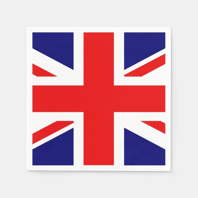 British flag     napkin (Front)
