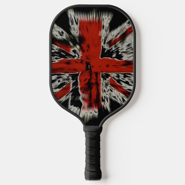 British Flag Pickleball Paddle (Front)
