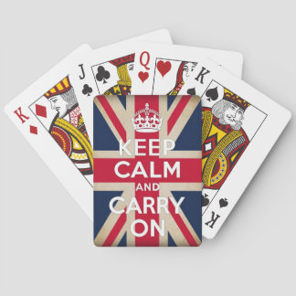 british flag playing cards