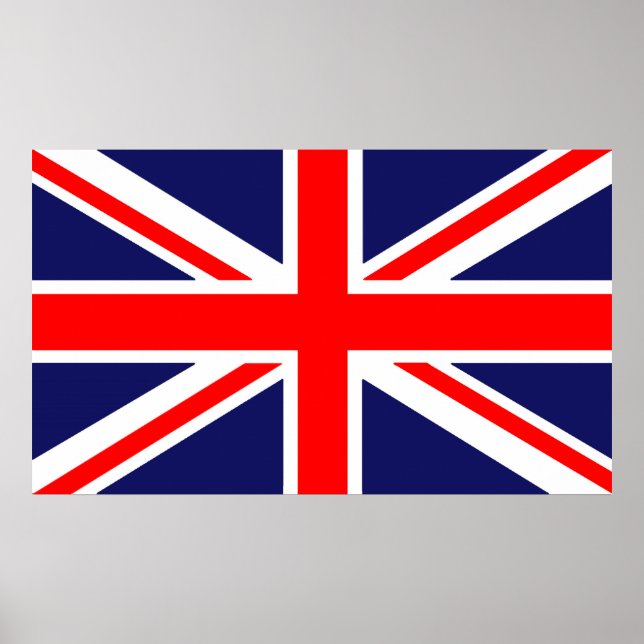 British Flag Poster (Front)