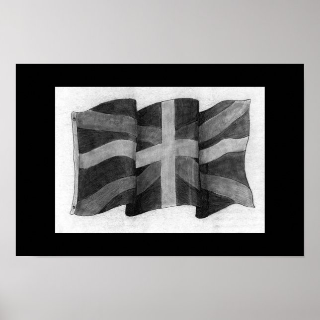 British Flag Poster (Front)